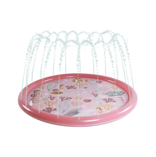 ΦΟΥΣΚΩΤΟ ΣΤΡΩΜΑ 150CM SPRINKLER OCEAN DREAMS PINK